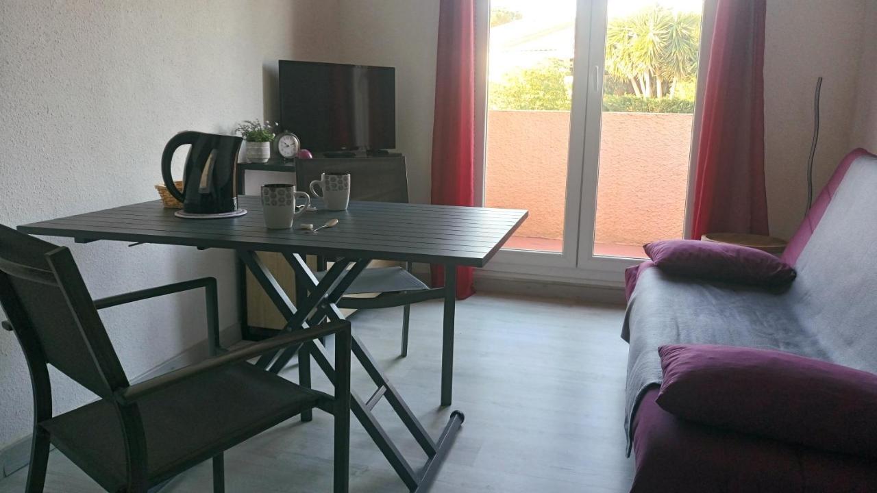 Lara 2 - T2 Balcon Piscine Lit Double & Clic-Clac Parking Pres Du Centre-Port Et Ile Loisirs Agde Luaran gambar